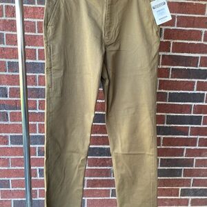 NWT Duluth Trading Co. DuluthFlex Ballroom Khaki Pants Standard Fit 34x34